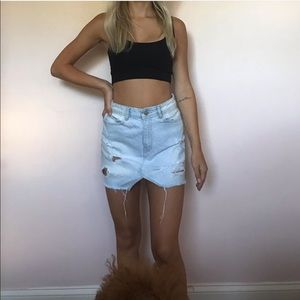 Denim skirt